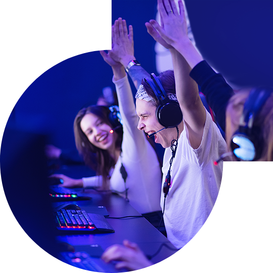 糖果派对獨家雙向驅動技術<br>讓電競玩家盡情享受極致高速快感